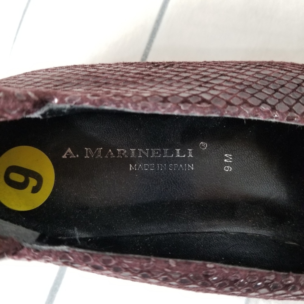 💗 A. Marinelli Platform Loafer Sz 9💗 - Picture 5 of 7